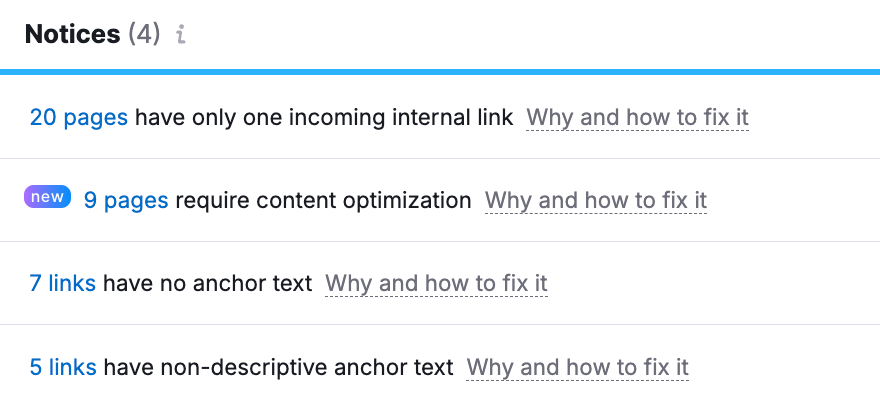 Fixing LLM visibility site issues