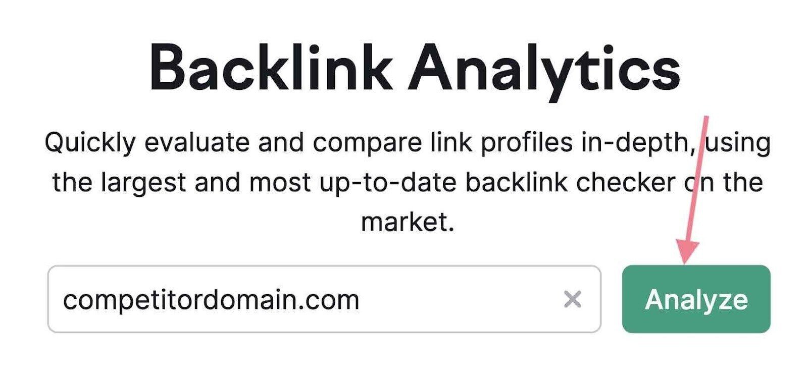 Backlinks tool