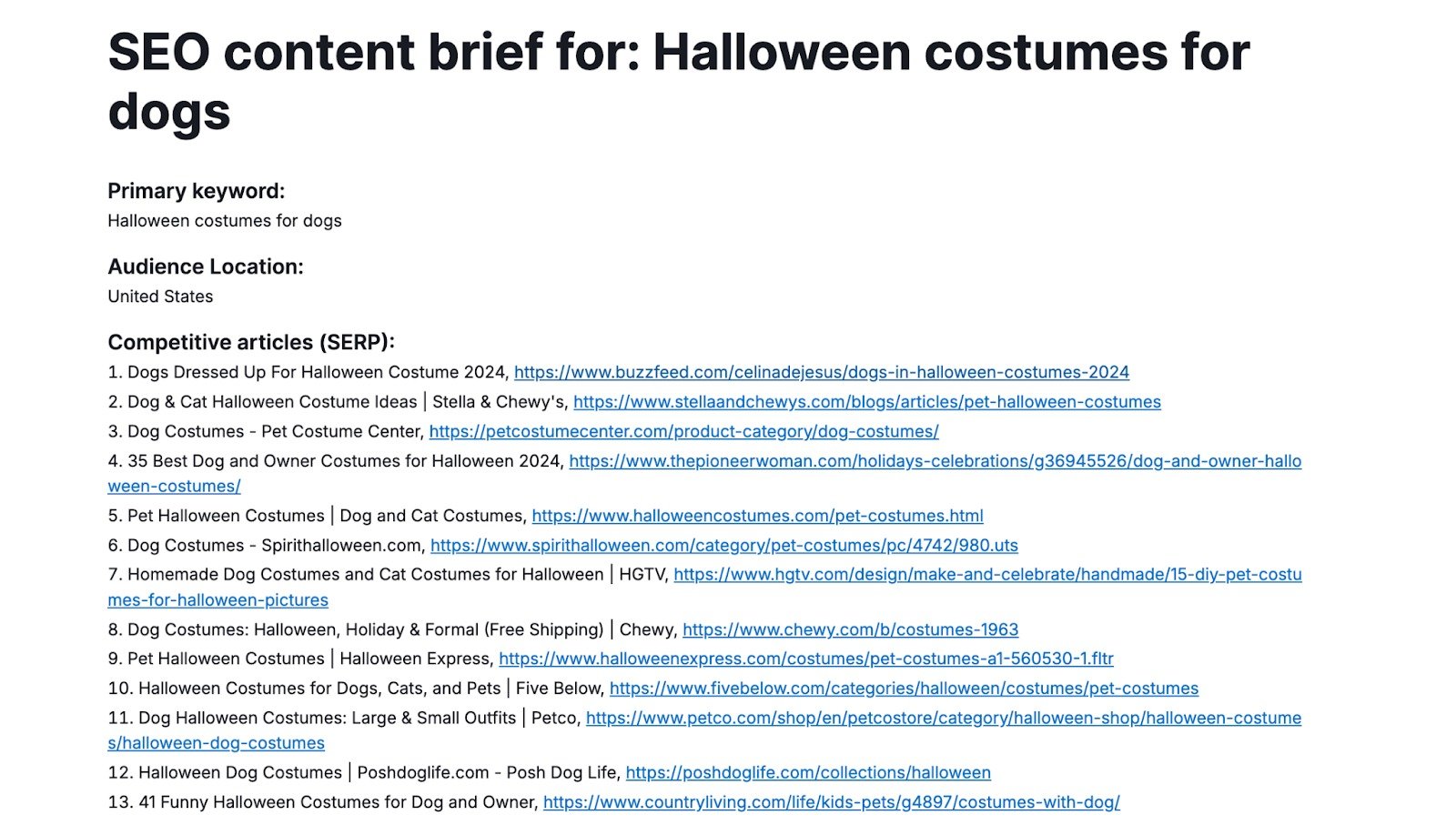 SEO Brief Generator image 10