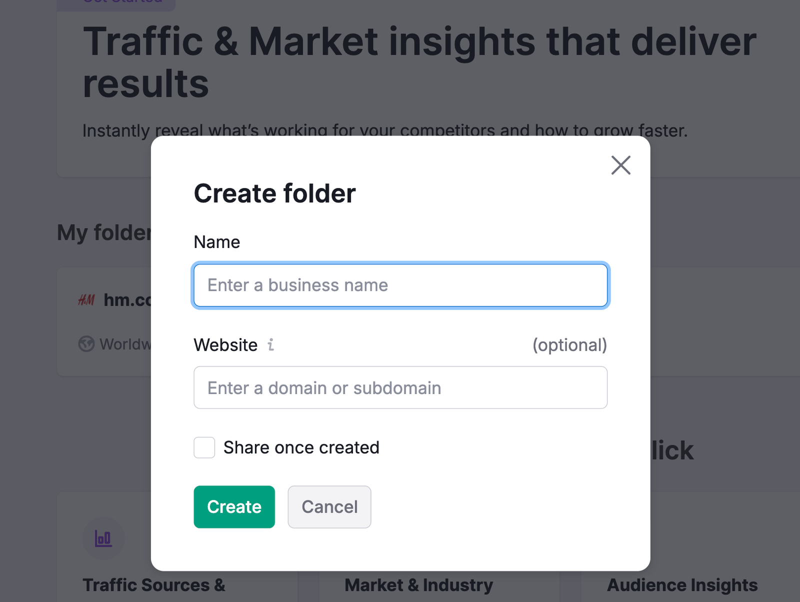 Getting Started with Semrush Traffic & Market image 3