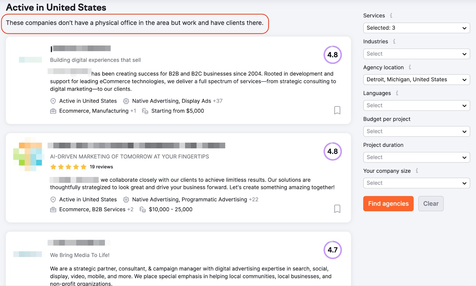 Agency Finder image 3