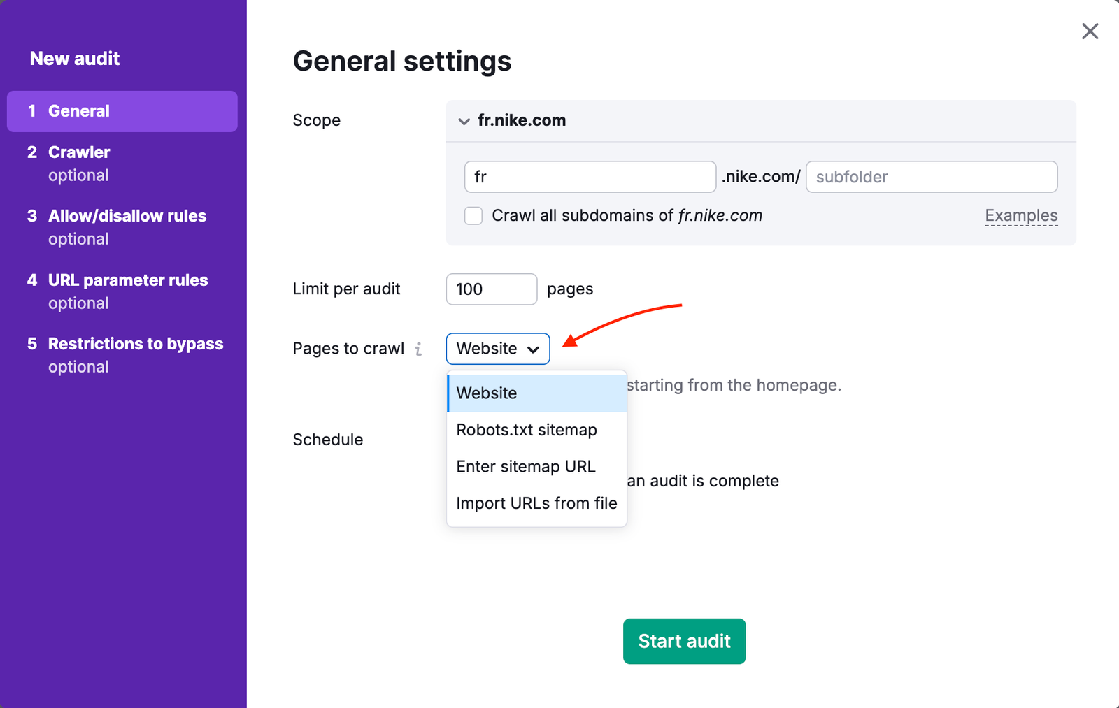 How to Set up Website Monitoring Tools in Multiple Folders image 4